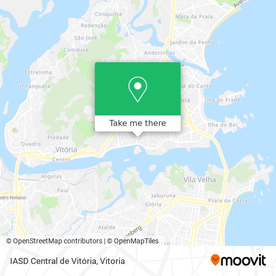 IASD Central de Vitória map