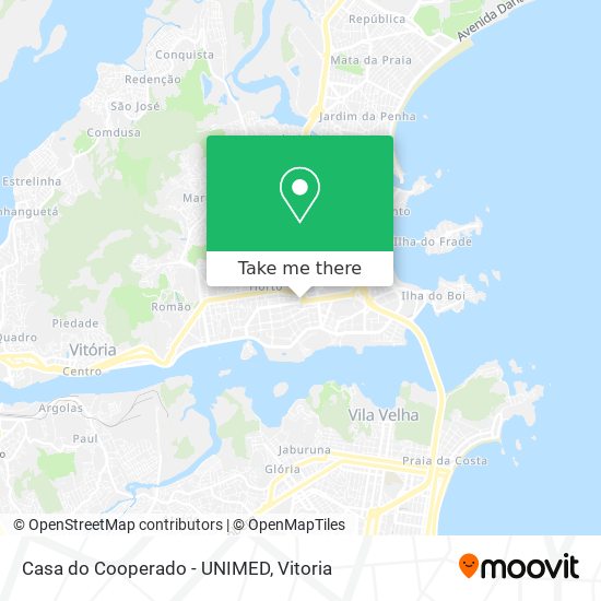 Casa do Cooperado - UNIMED map