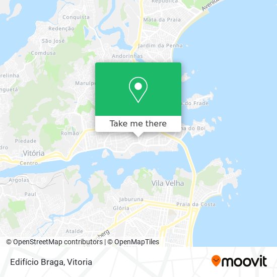 Edifício Braga map
