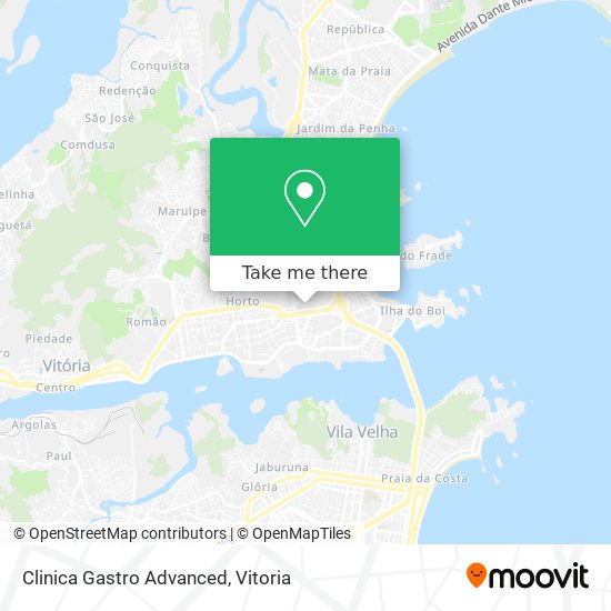 Clinica Gastro Advanced map
