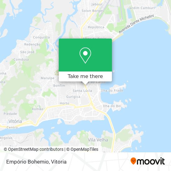 Empório Bohemio map