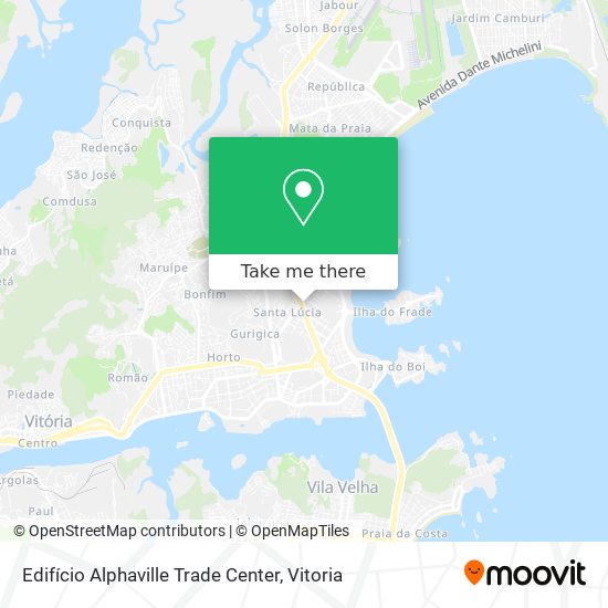 Mapa Edifício Alphaville Trade Center