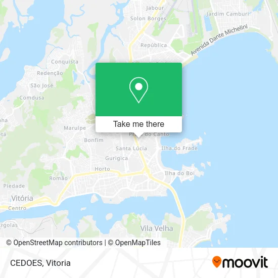 CEDOES map