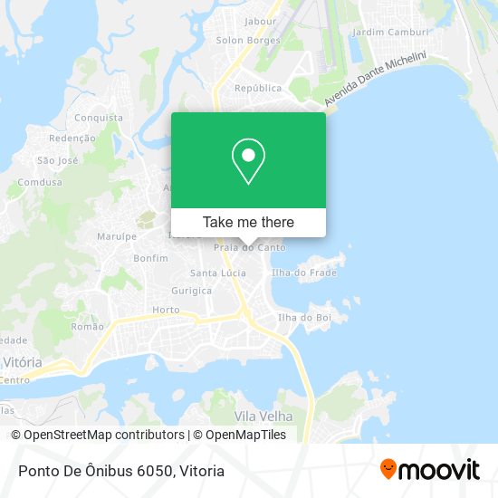 Ponto De Ônibus 6050 map