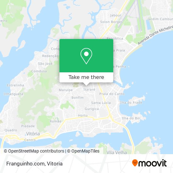 Franguinho.com map