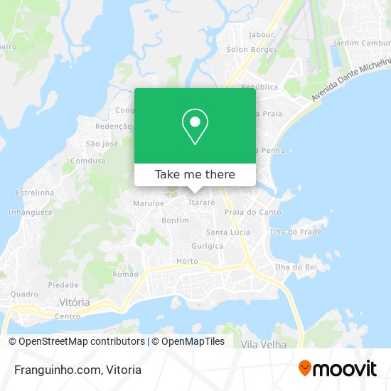 Mapa Franguinho.com