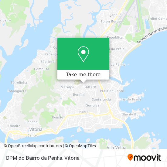DPM do Bairro da Penha map