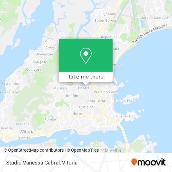Studio Vanessa Cabral map