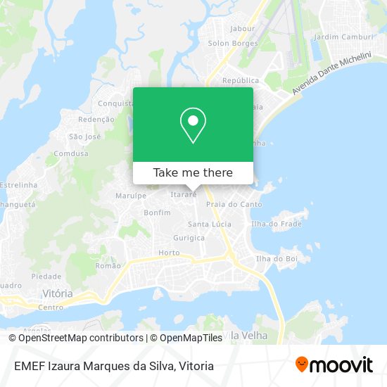EMEF Izaura Marques da Silva map