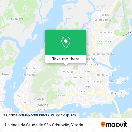 Unidade de Saúde de São Cristovão map