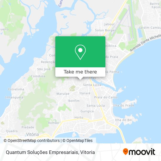Quantum Soluções Empresariais map
