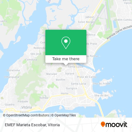 EMEF Marieta Escobar map