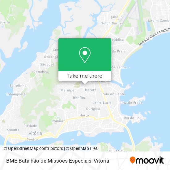 BME Batalhão de Missões Especiais map