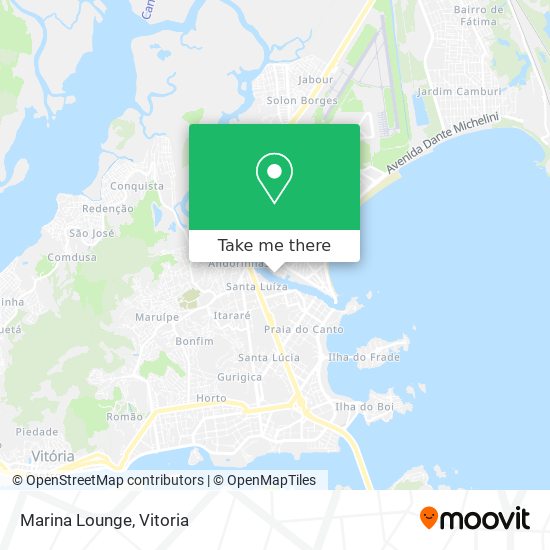 Mapa Marina Lounge