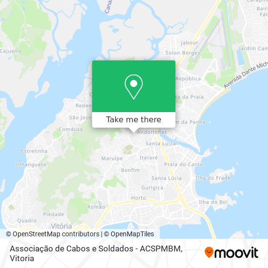 Associação de Cabos e Soldados - ACSPMBM map