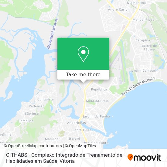 CITHABS - Complexo Integrado de Treinamento de Habilidades em Saúde map