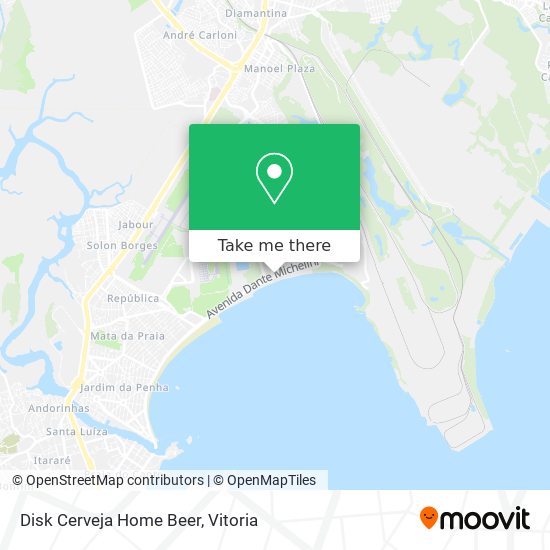 Disk Cerveja Home Beer map