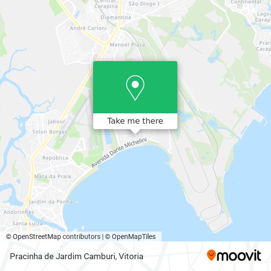 Pracinha de Jardim Camburi map