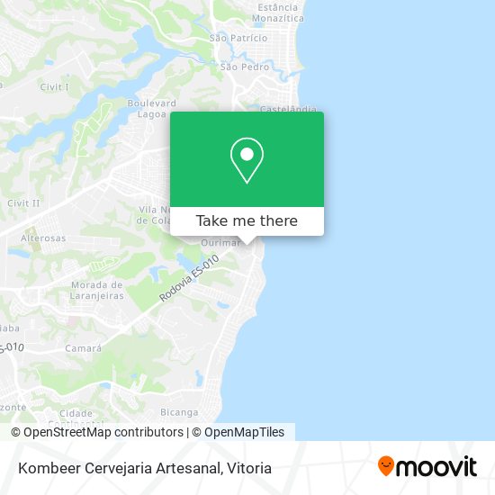 Kombeer Cervejaria Artesanal map