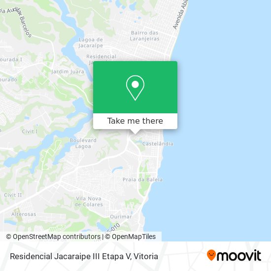 Residencial Jacaraipe III Etapa V map