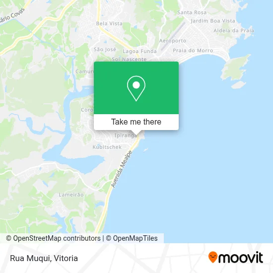 Rua Muqui map