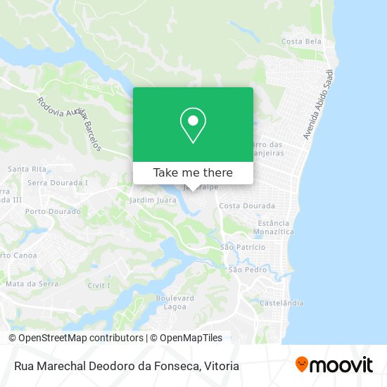 Rua Marechal Deodoro da Fonseca map