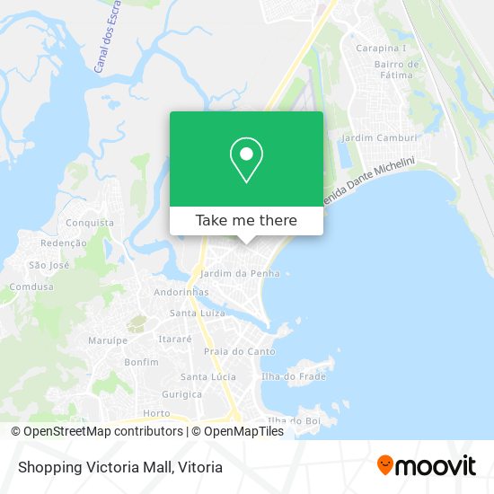 Mapa Shopping Victoria Mall