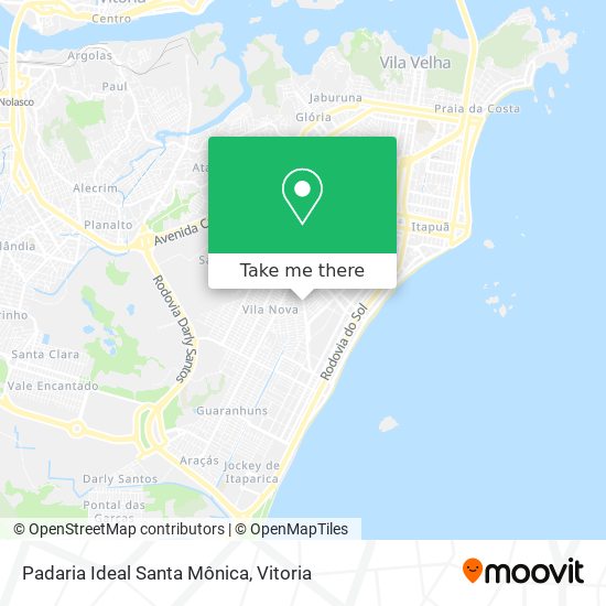 Padaria Ideal Santa Mônica map