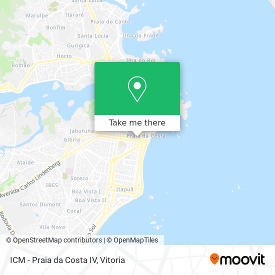 Mapa ICM - Praia da Costa IV