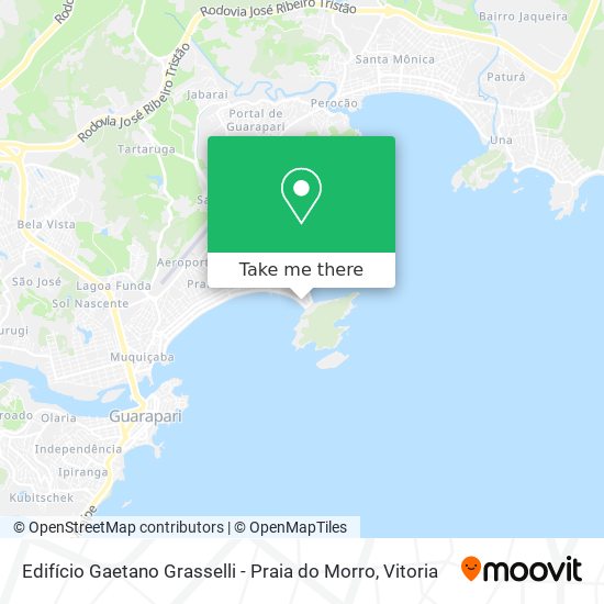 Edifício Gaetano Grasselli - Praia do Morro map