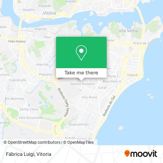 Fábrica Luigi map