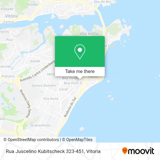 Rua Juscelino Kubitscheck 323-451 map