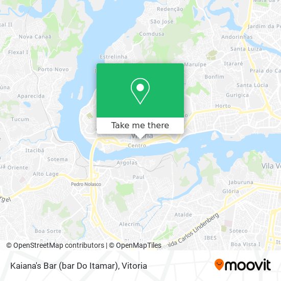 Kaiana's Bar (bar Do Itamar) map