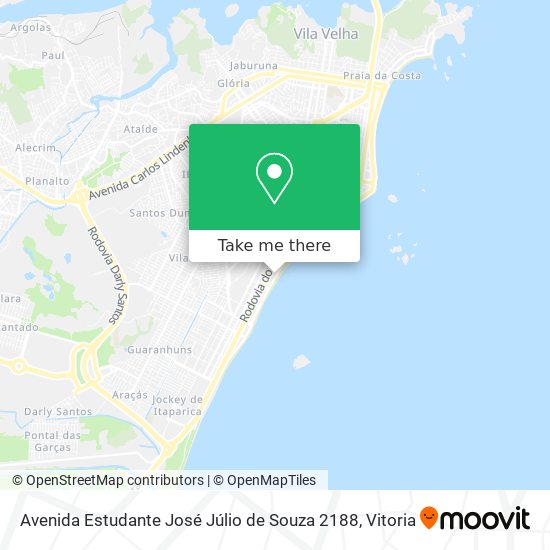 Avenida Estudante José Júlio de Souza 2188 map