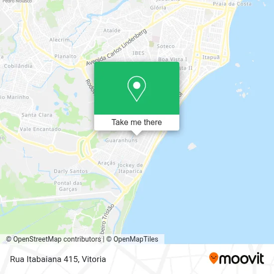 Rua Itabaiana 415 map
