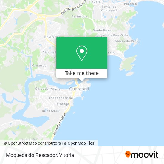Moqueca do Pescador map