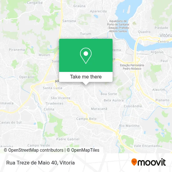 Rua Treze de Maio 40 map