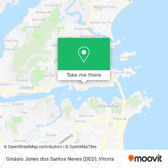 Ginásio Jones dos Santos Neves (DED) map