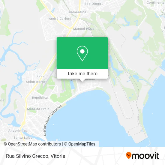 Rua Silvino Grecco map