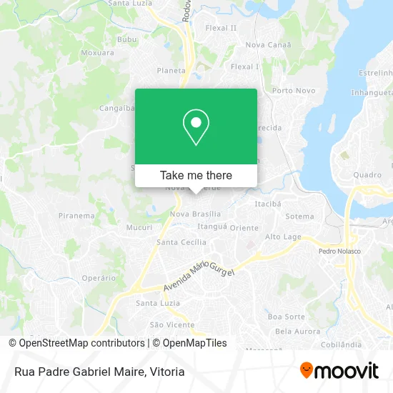 Rua Padre Gabriel Maire map