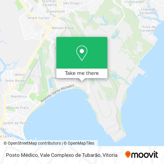Posto Médico, Vale Complexo de Tubarão map