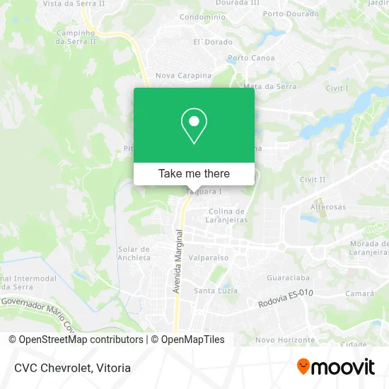 CVC Chevrolet map