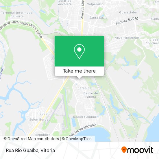 Rua Rio Guaíba map