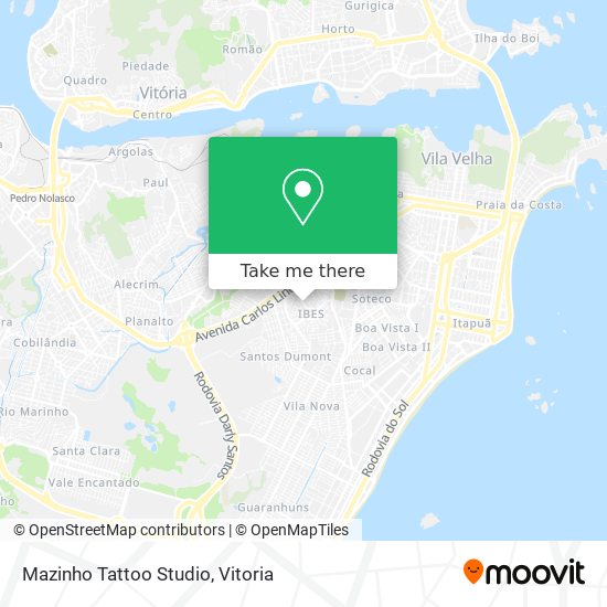 Mazinho Tattoo Studio map