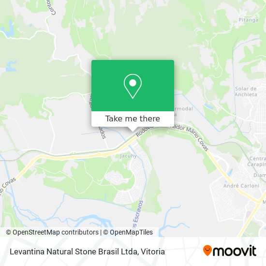 Levantina Natural Stone Brasil Ltda map