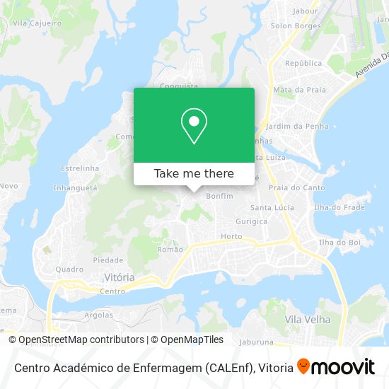 Centro Académico de  Enfermagem (CALEnf) map