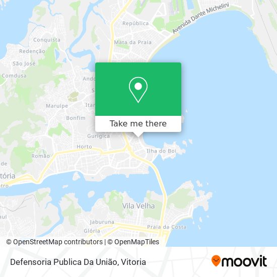 Defensoria Publica Da União map