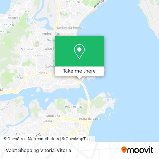Valet Shopping Vitoria map