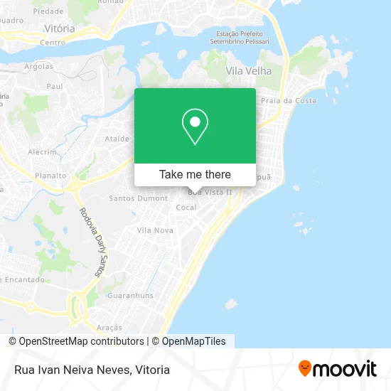 Rua Ivan Neiva Neves map
