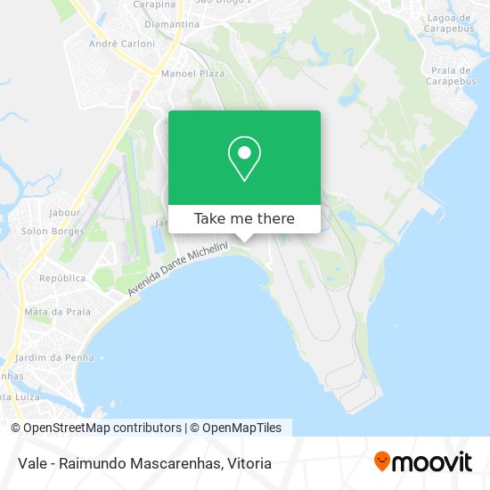 Vale - Raimundo Mascarenhas map